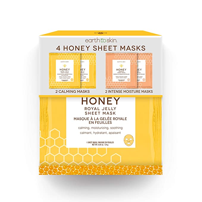 Honey Sheet Mask - Pack of 4 – EarthToSkin | Gesichtsmasken