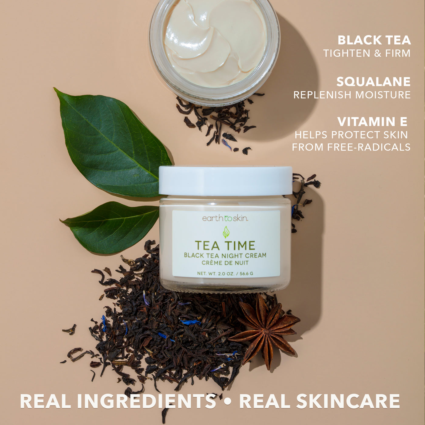 Tea Time Black Tea Night Cream