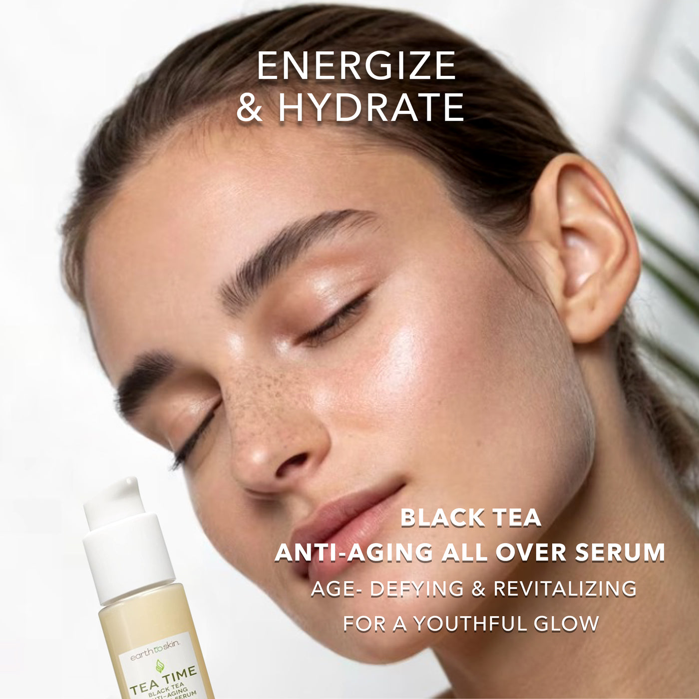 Tea Time Black Tea Anti-Aging All Over Moisturizing Serum