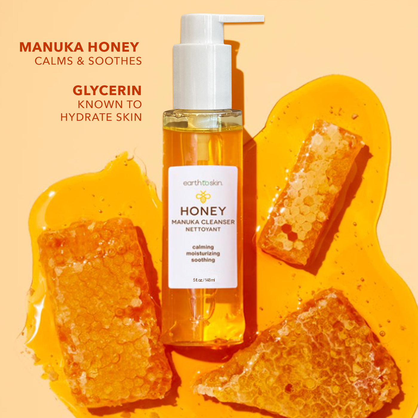 Manuka Honey Face Wash Cleanser