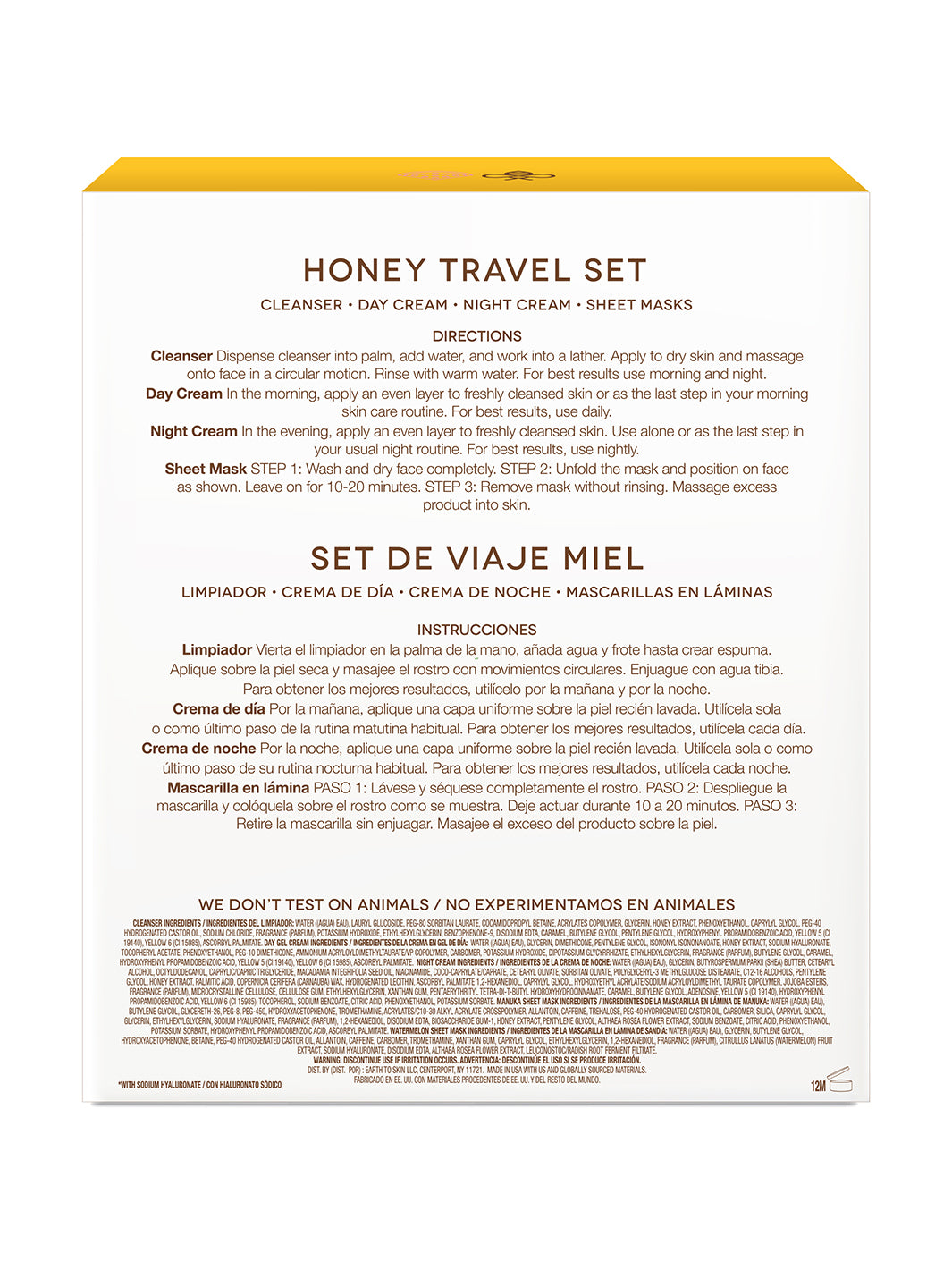 Honey Travel Set