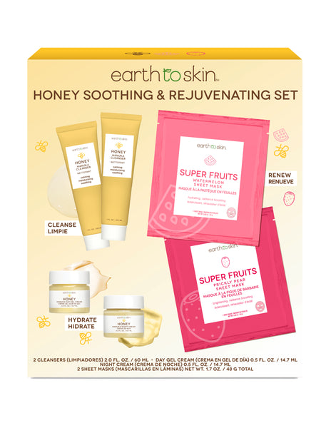 Honey Soothing & Rejuvenating Set – EarthToSkin