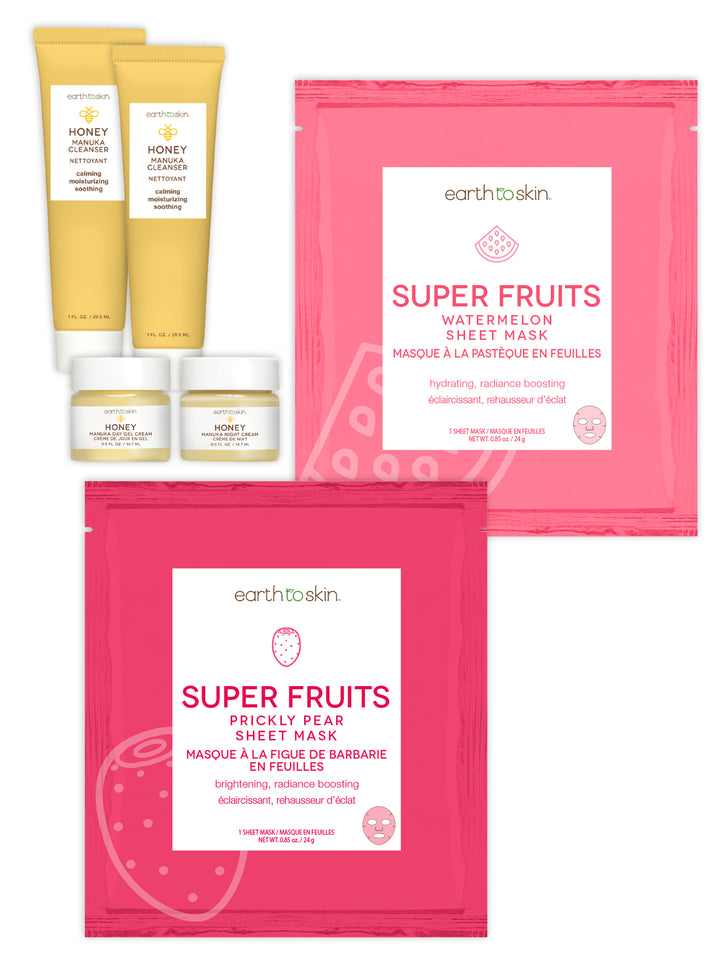 Honey Soothing & Rejuvenating Set – EarthToSkin