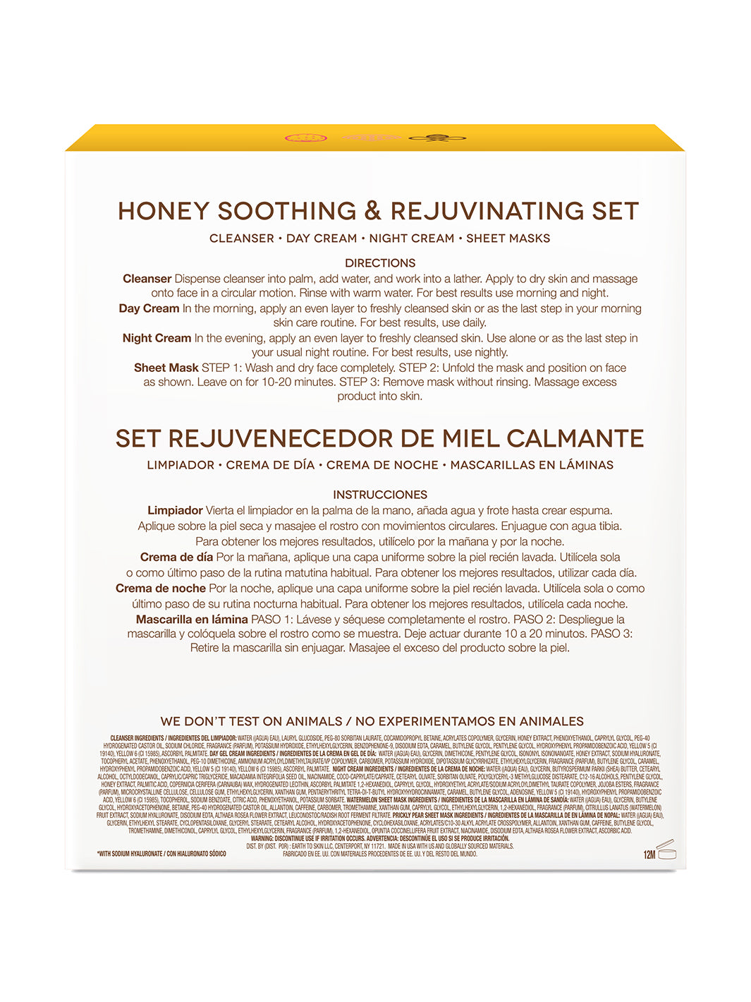 Honey Soothing & Rejuvenating Set