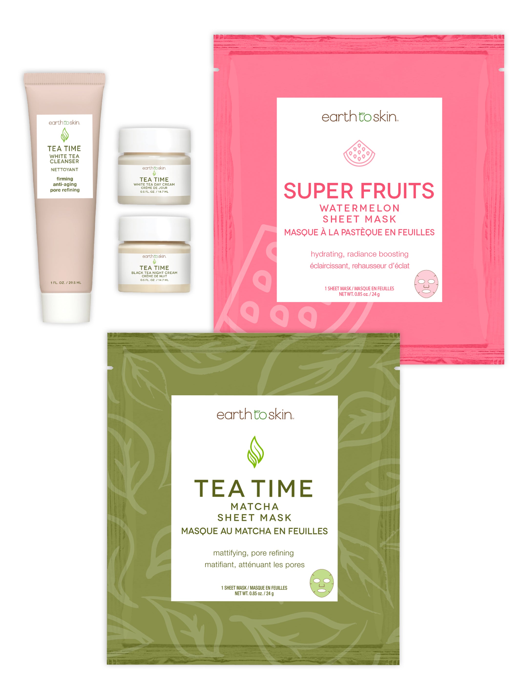 Tea Time Essentials Set – EarthToSkin