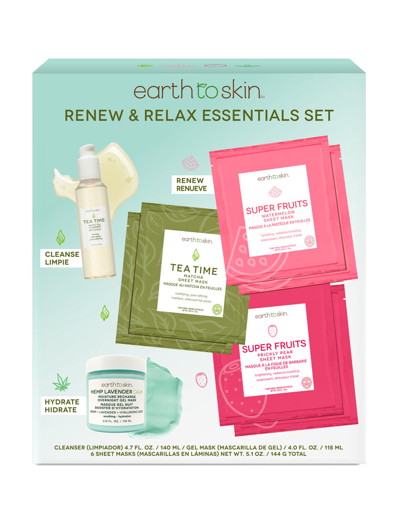 Renew & Relax Essentials Set – EarthToSkin