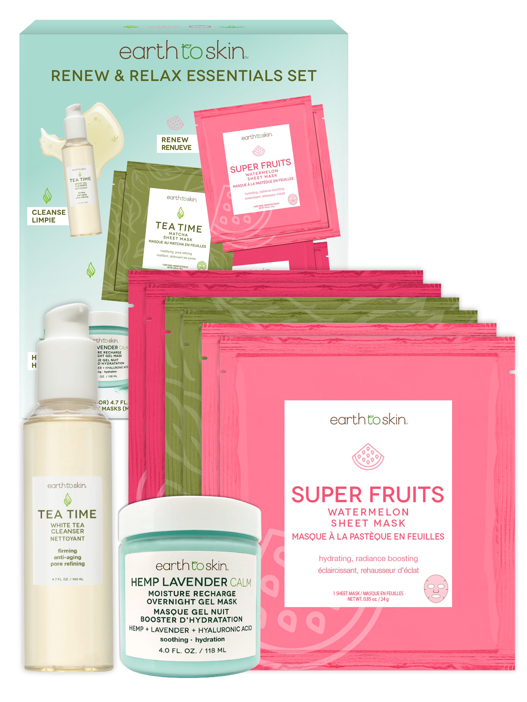 Renew & Relax Essentials Set – EarthToSkin