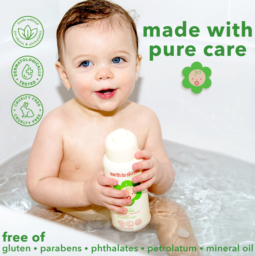 Squeaky Soft Baby Conditioner - Fragrance Free