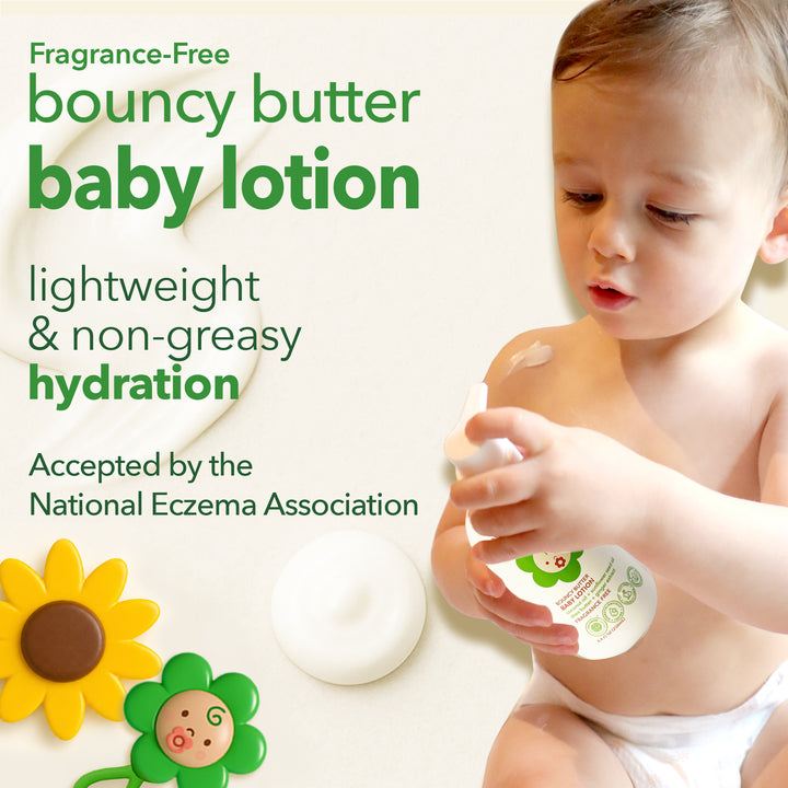 Bouncy Butter Baby Lotion - Fragrance Free
