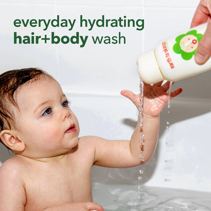 Squeaky Clean 2-in-1 Baby Shampoo + Body Wash - Fragrance Free