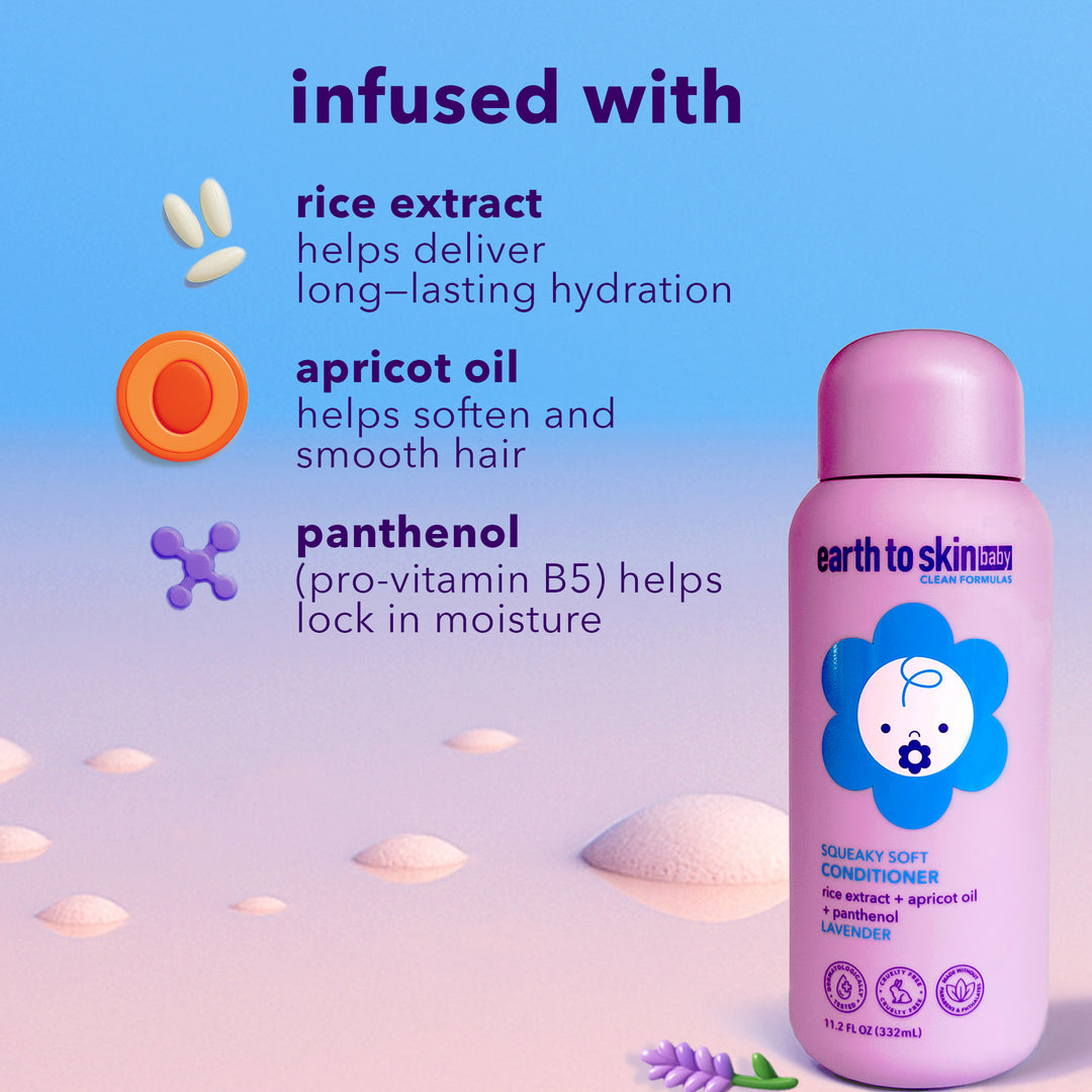 Squeaky Soft Baby Conditioner - Lavender