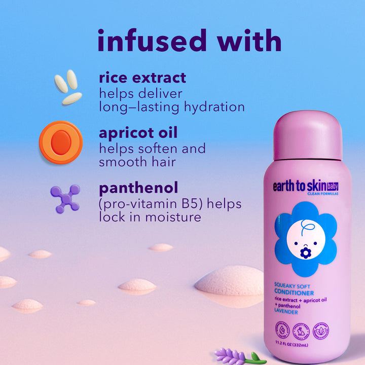Squeaky Soft Baby Conditioner - Lavender