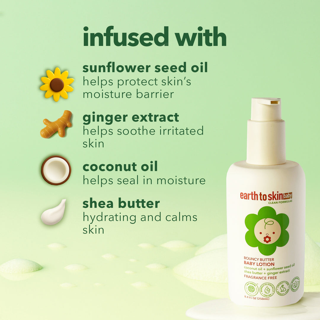 Bouncy Butter Baby Lotion - Fragrance Free