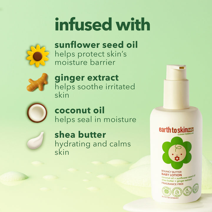 Bouncy Butter Baby Lotion - Fragrance Free