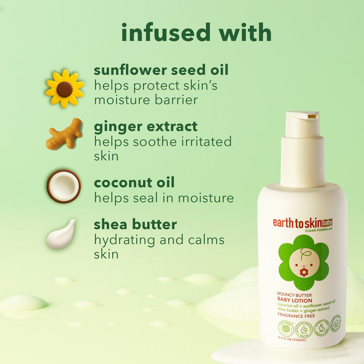 Bouncy Butter Baby Lotion - Fragrance Free