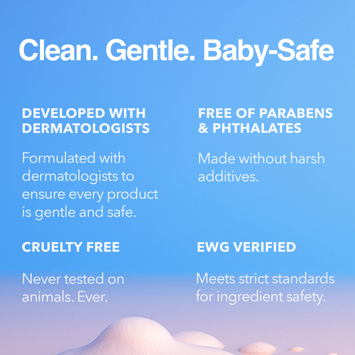 Squeaky Clean Baby Shampoo + Body Wash - Lavender