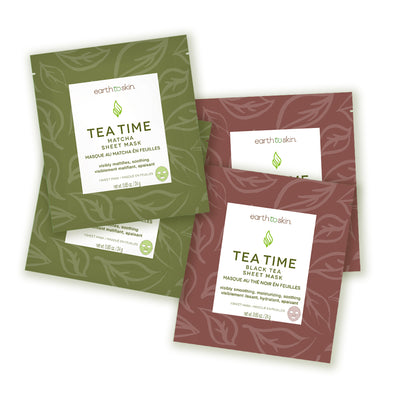 Tea Time Sheet Mask Set